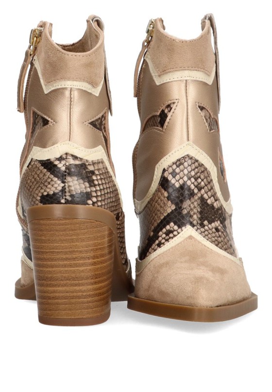 Botin mujer LUNA TREND m4745 beige