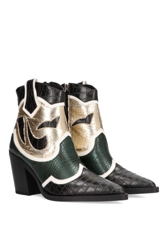 Botin mujer LUNA TREND m4745 verde