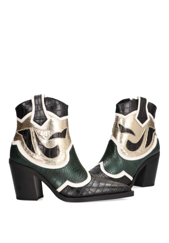 Botin mujer LUNA TREND m4745 verde