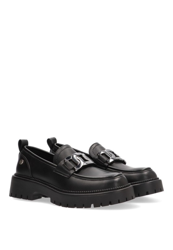 Nautico kiova mocasin mujer XTI 143291 negro