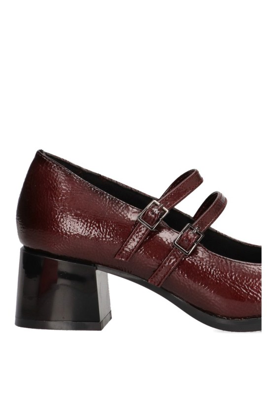 Zapato mujer HISPAFLEX 2438 burdeos