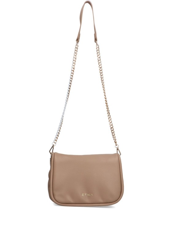 Bolso bandolera pequeña mujer ETIKA b30122 nude