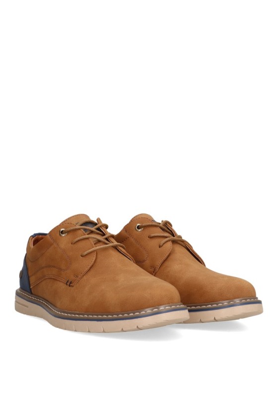 Zapato hombre ETIKA 60923 camel