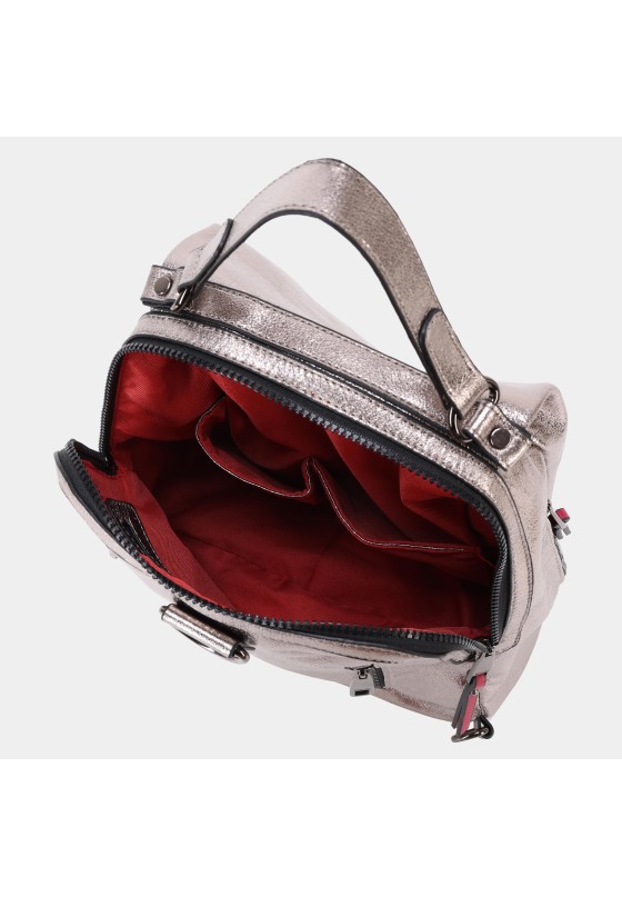 Mochila bolso mujer BINNARI 20211 plata