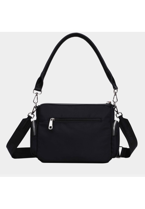 Bolso bandolera grande mujer BINNARI 20293 negro