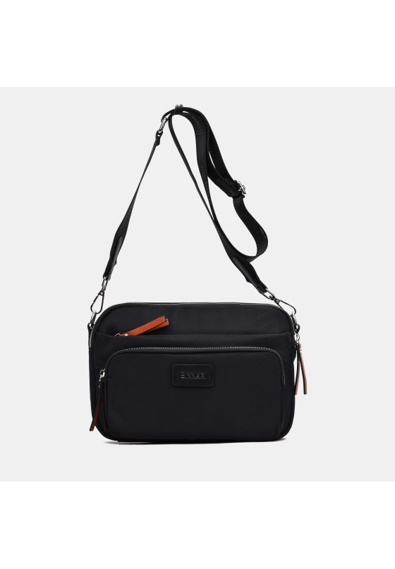 Bolso bandolera pequeña mujer BINNARI 20292 negro