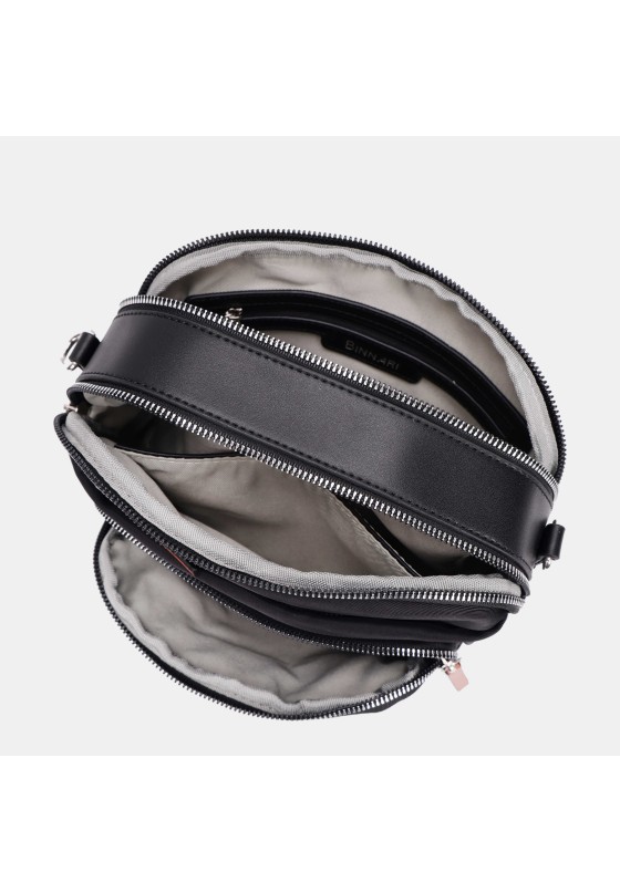 Bolso bandolera pequeña mujer BINNARI 20292 negro