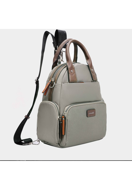 Mochila bolso mujer BINNARI 20291 taupe