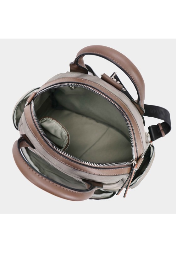 Mochila bolso mujer BINNARI 20291 taupe