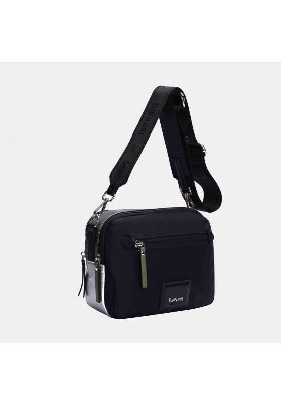 Bolso bandolera pequeña mujer BINNARI 20281 negro