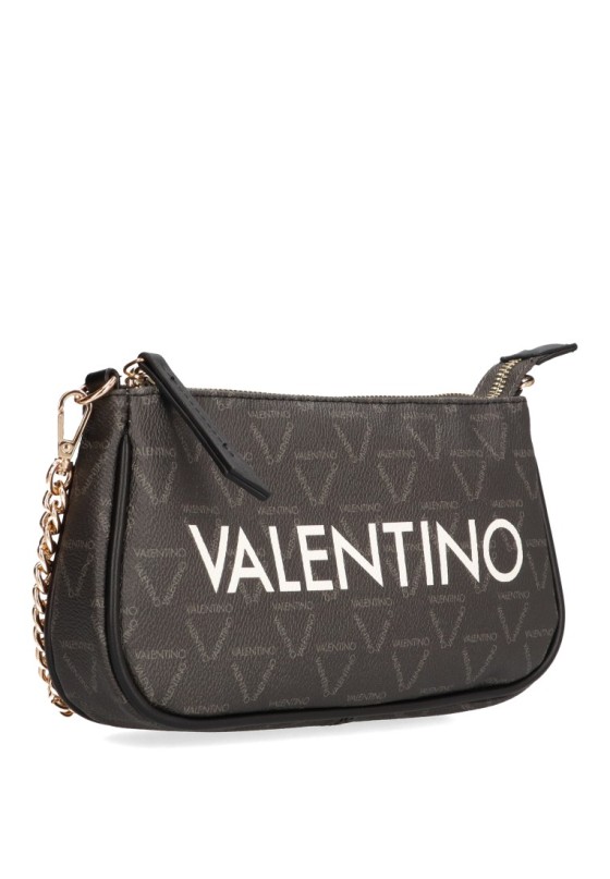 Bolso bandolera pequeña mujer VALENTINO vbs3kg30r negro