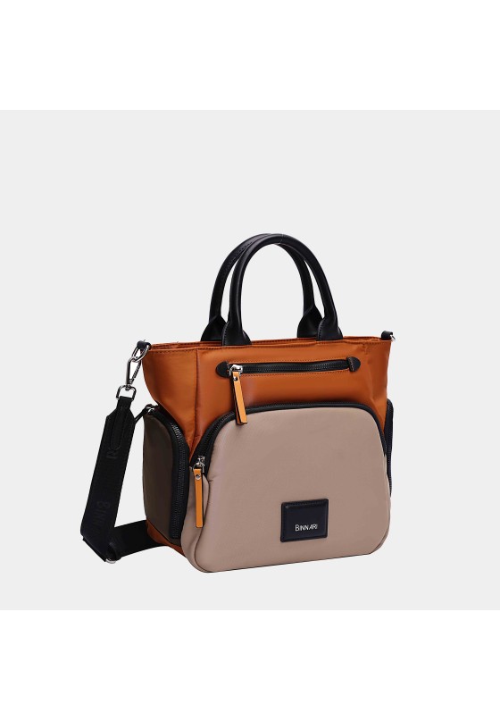 Mochila bolso mujer BINNARI 20283 beige