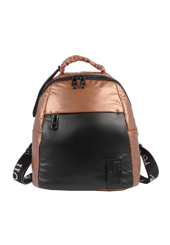 Mochila bolso mujer PEPE MOLL 242122 bronce