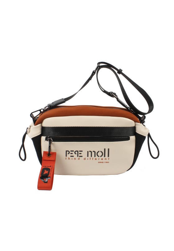 Bolso bandolera pequeña mujer PEPE MOLL 242252 beige