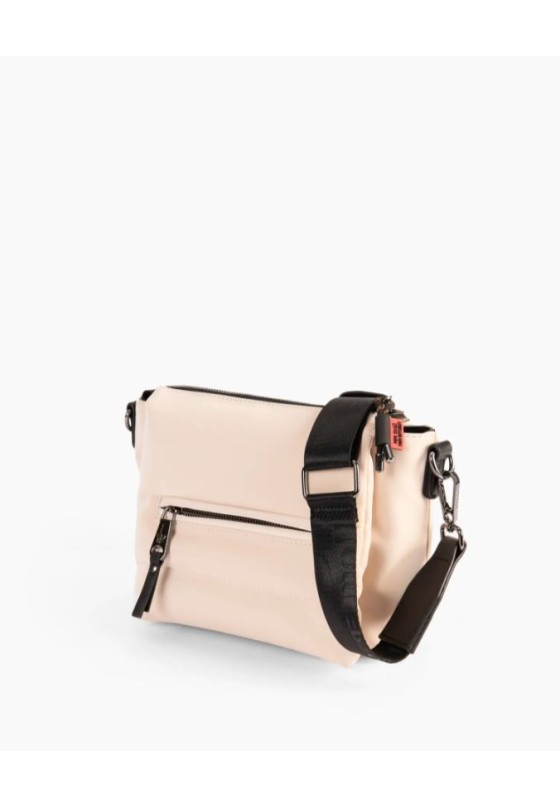 Bolso bandolera pequeña mujer PEPE MOLL 242263 beige