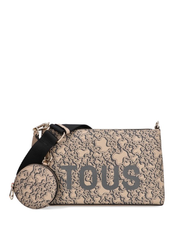 Bolso bandolera pequeña mujer TOUS 2002138443 taupe