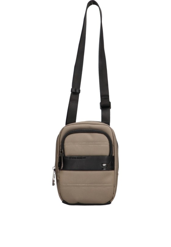 Bolso bandolera pequeña hombre PEPE MOLL 242513 taupe