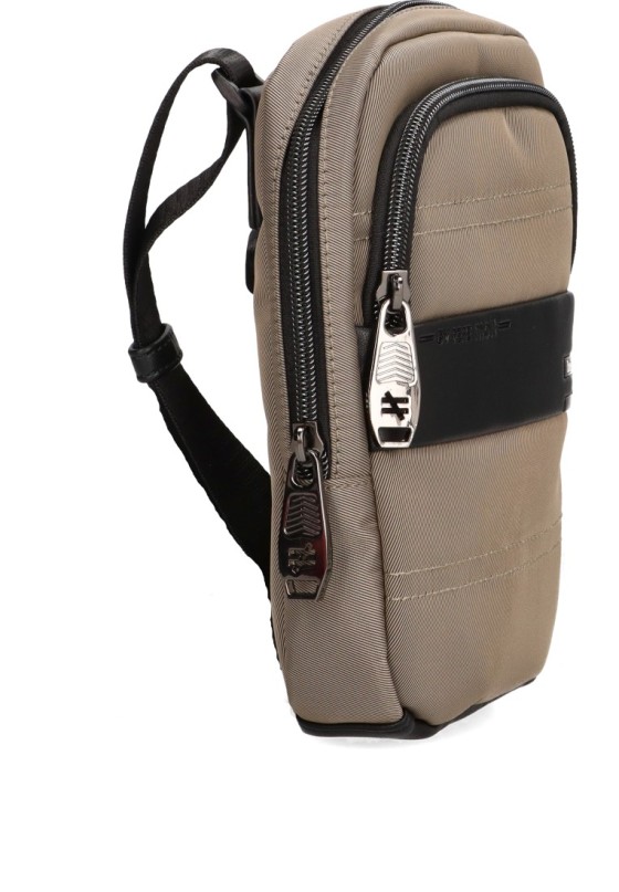 Bolso bandolera pequeña hombre PEPE MOLL 242513 taupe