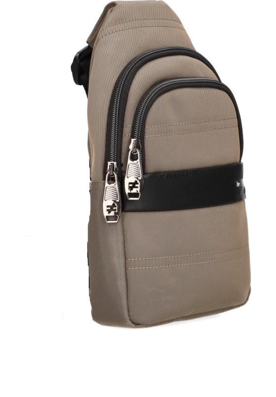 Bolso bandolera pequeña hombre PEPE MOLL 242511 taupe