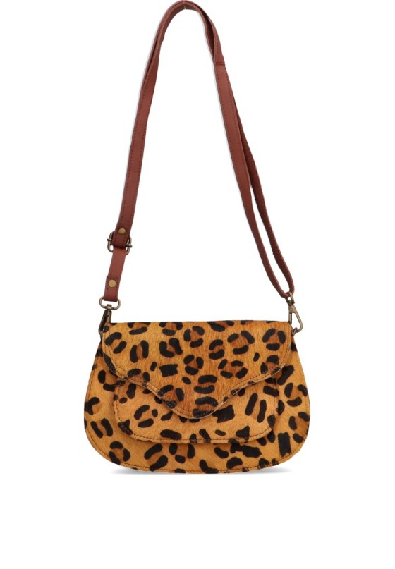 Bolso bandolera pequeña mujer COCO akash leopardo