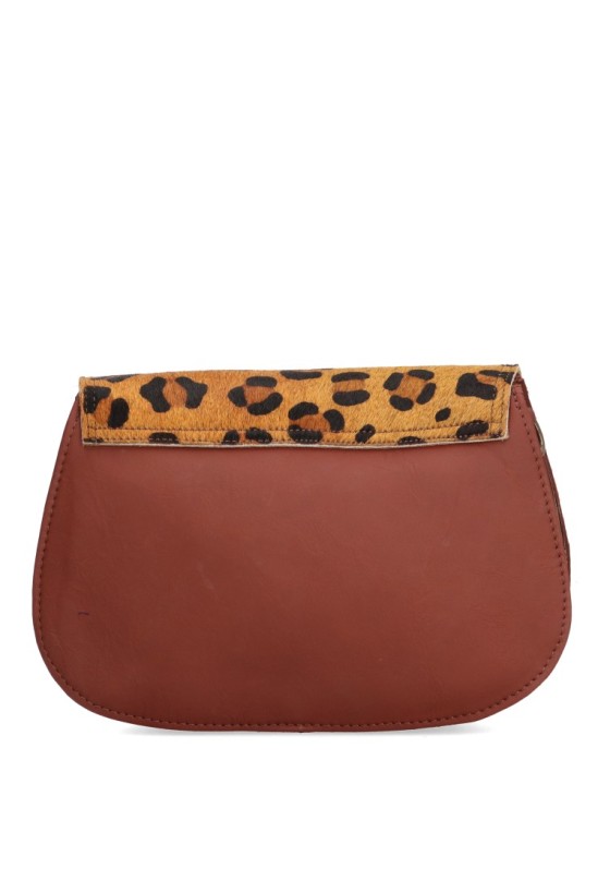 Bolso bandolera pequeña mujer COCO akash leopardo