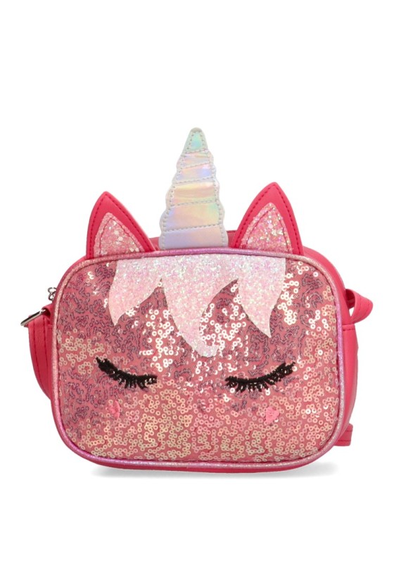 Bolso bandolera pequeña niña MIA 58951 fucsia