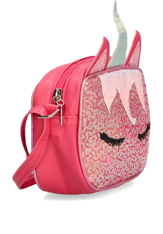 Bolso bandolera pequeña niña MIA 58951 fucsia