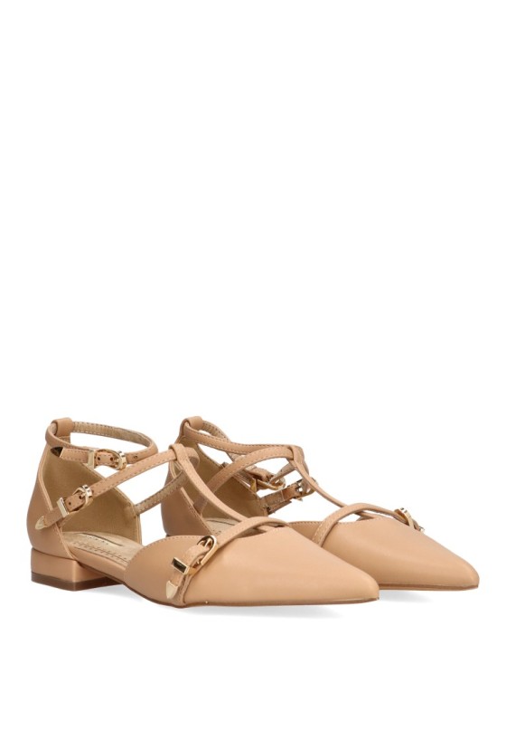 Bailarina  mujer LUNA TREND m4648 camel