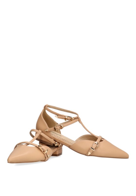 Bailarina  mujer LUNA TREND m4648 camel