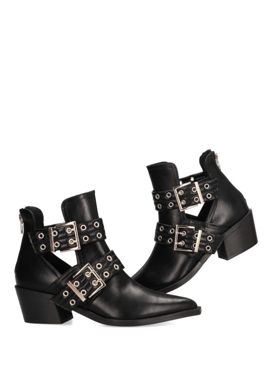 Botin mujer LUNA TREND m4715 negro