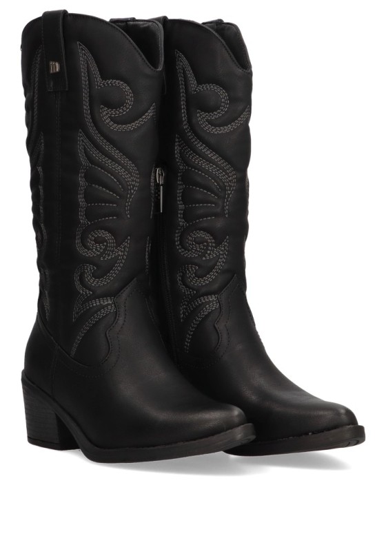 Bota mujer MUSTANG 59794 negro