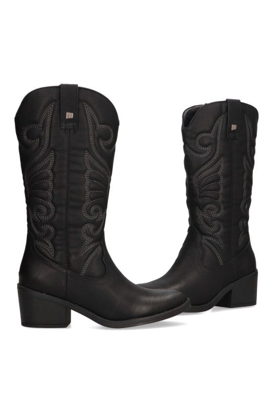 Bota mujer MUSTANG 59794 negro