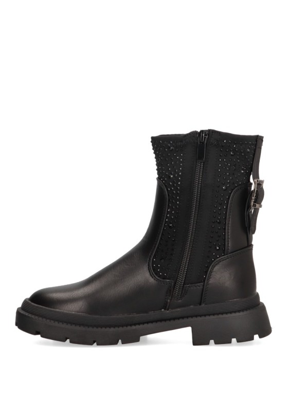 Botin niña ETIKA 10612 negro