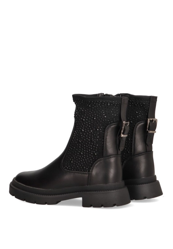 Botin niña ETIKA 10612 negro