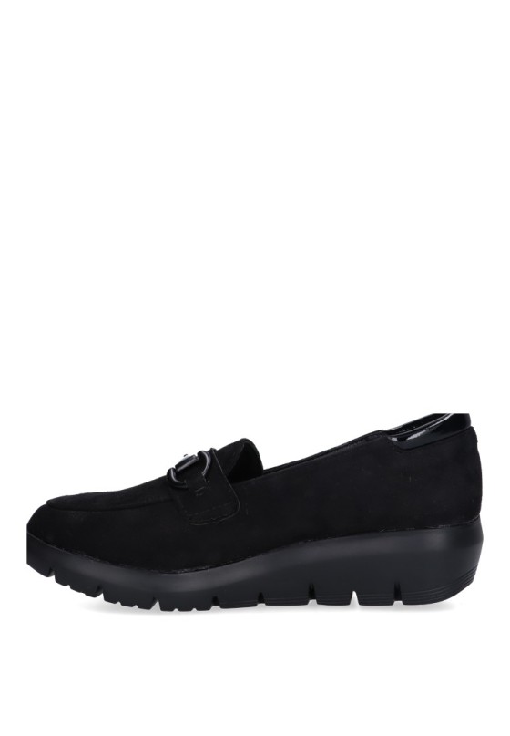 Nautico kiova mocasin mujer AMARPIES abz27044 negro