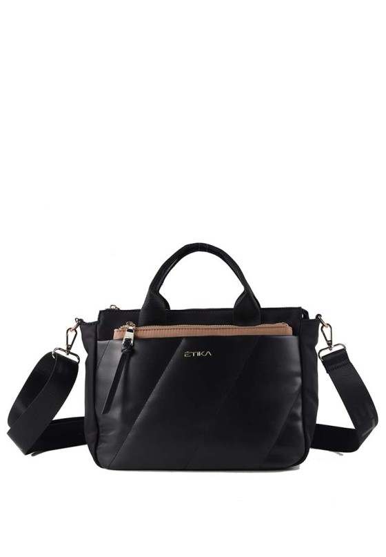 Bolso mujer ETIKA b30114 negro