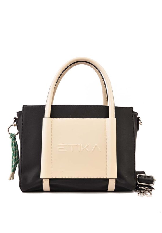 Bolso mujer ETIKA b30111 negro