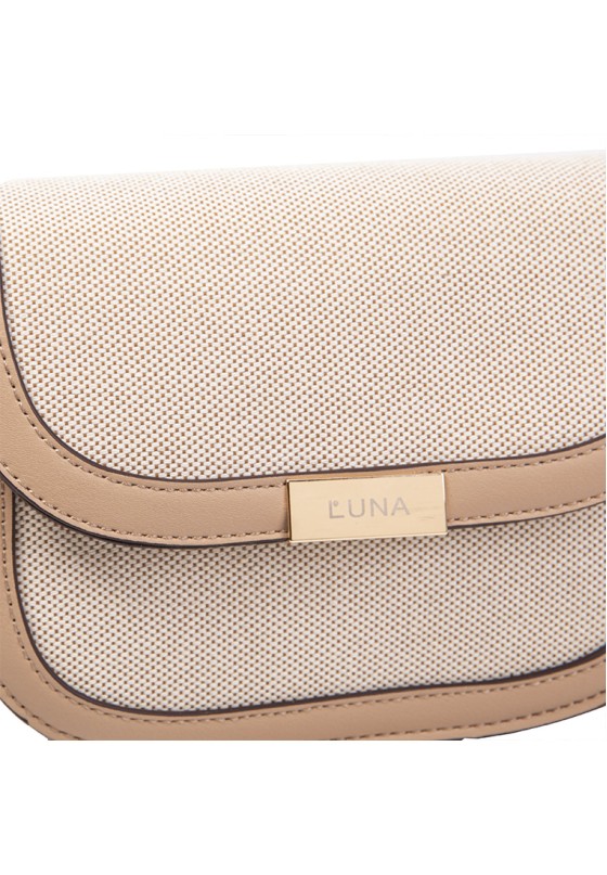 Bolso bandolera pequeña mujer Luna Collection asia cuero