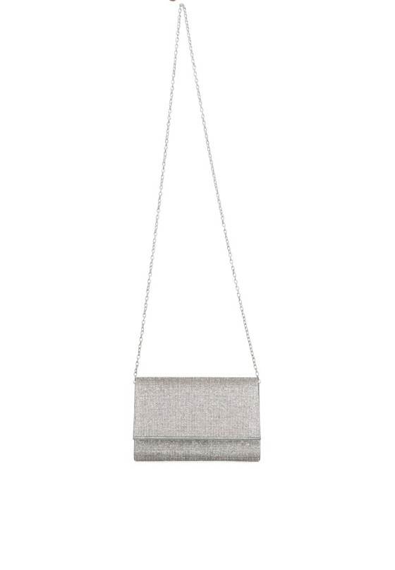 Bolso fiesta mujer VALENTINA n72006 plata