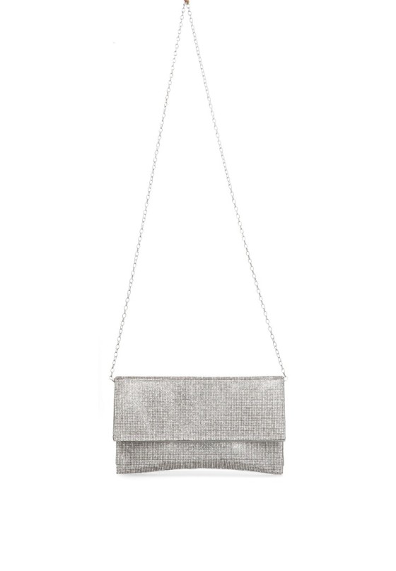 Bolso fiesta mujer VALENTINA n72007 plata