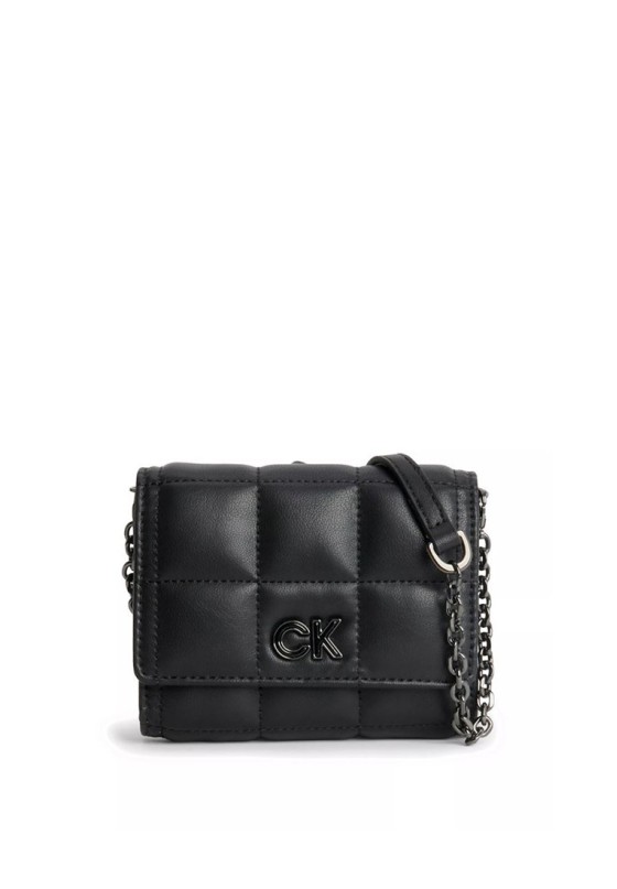 Bolso bandolera pequeña mujer CALVIN KLEIN k60k610476 negro