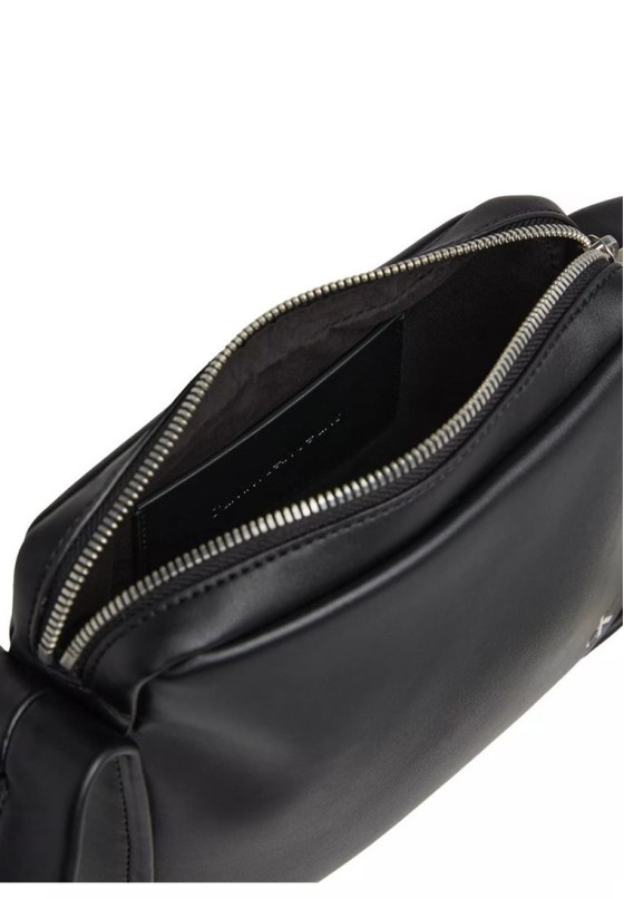 Bolso bandolera pequeña mujer CALVIN KLEIN k60k611468beh negro