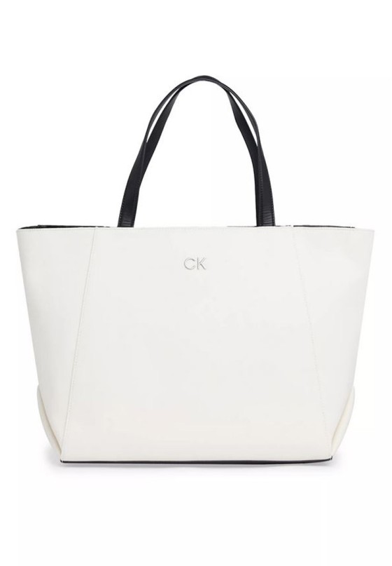 Bolso mujer CALVIN KLEIN k60k611446pc4 blanco