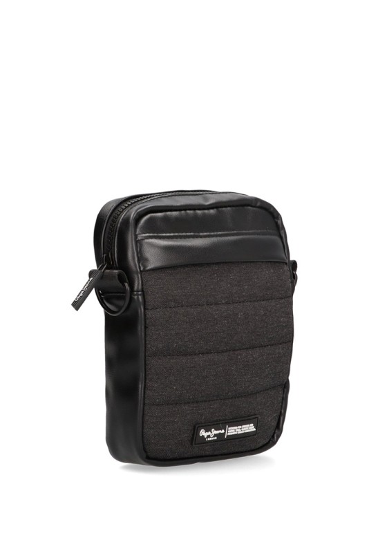 Bolso bandolera pequeña hombre PEPE JEANS pm030858 negro