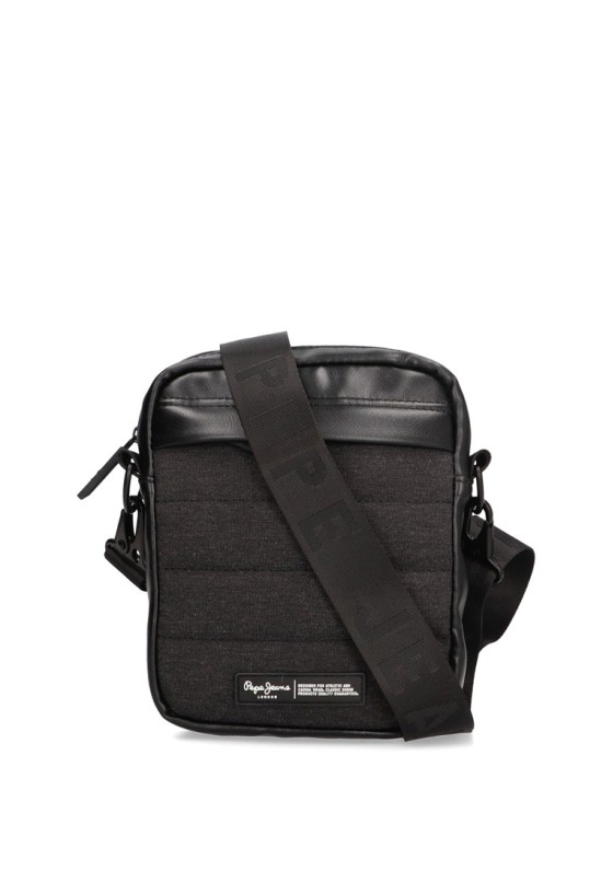 Bolso bandolera pequeña hombre PEPE JEANS pm030858 negro