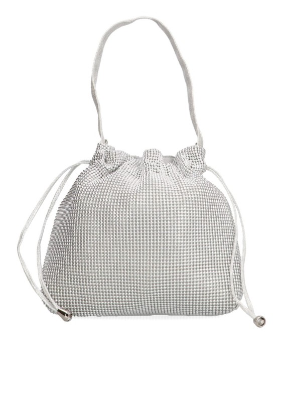 Bolso fiesta mujer Luna Collection ast20311 plata