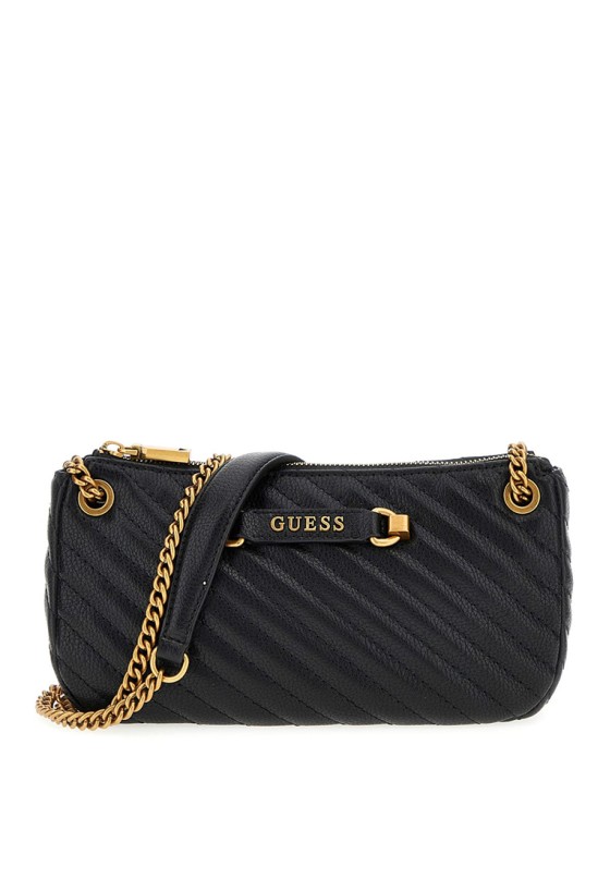 Bolso bandolera pequeña mujer GUESS hwqb94-95720 negro