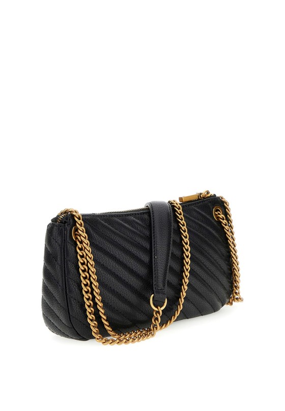 Bolso bandolera pequeña mujer GUESS hwqb94-95720 negro