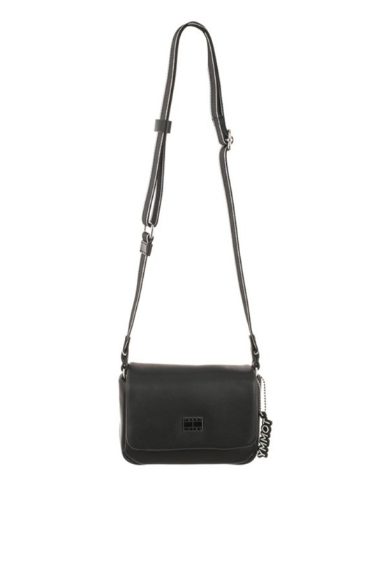 Bolso bandolera pequeña mujer TOMMY HILFIGER aw0aw15812 negro