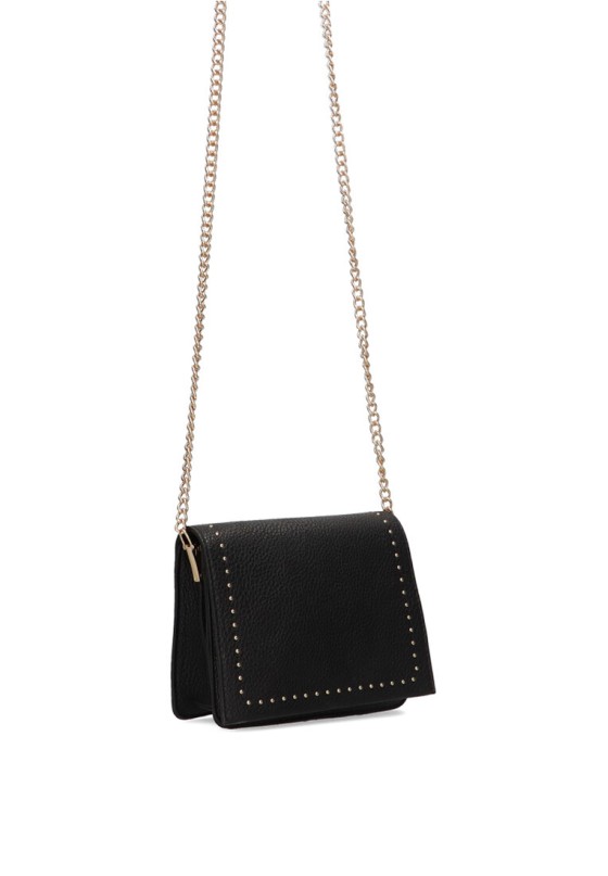 Bolso bandolera grande mujer Luna Collection ciney negro